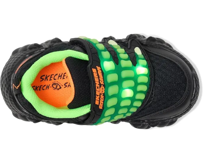 Skechers Skech-O-Saurus Lil Saurus-Claw Brights светящиеся кроссовки для малышей