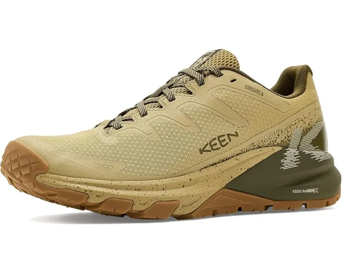 Водонепроницаемые треккинговые кроссовки KEEN Targhee Apex с мембраной и широким носком