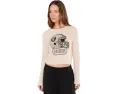 Junk Food Clothing термо-топ NFL Las Vegas Raiders с принтом шлема