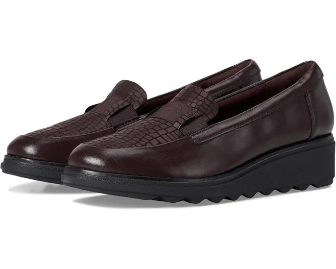 Лоферы Clarks Sharon Pace на платформе с подошвой EVA и стелькой Ortholite