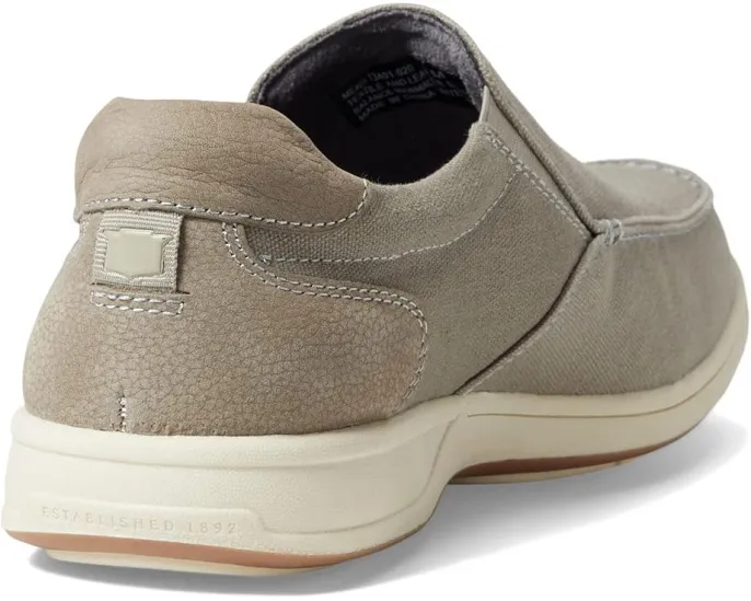 Мокасины Florsheim Lakeside Canvas с круглым носком на текстильной подошве