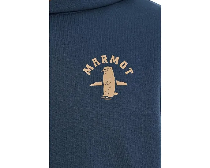 Толстовка Marmot MMW Circle Critter с капюшоном и принтом