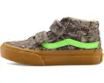 Детские кроссовки Vans SK8-Mid Reissue V на липучках с платформой