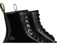 Ботинки Dr. Martens 1460 из лакированной кожи на шнуровке с желтой строчкой