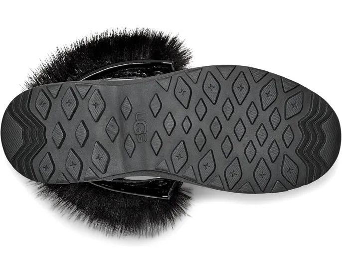 Зимние ботинки UGG Adirondack Boot III из кожи и замши с утеплителем 200g