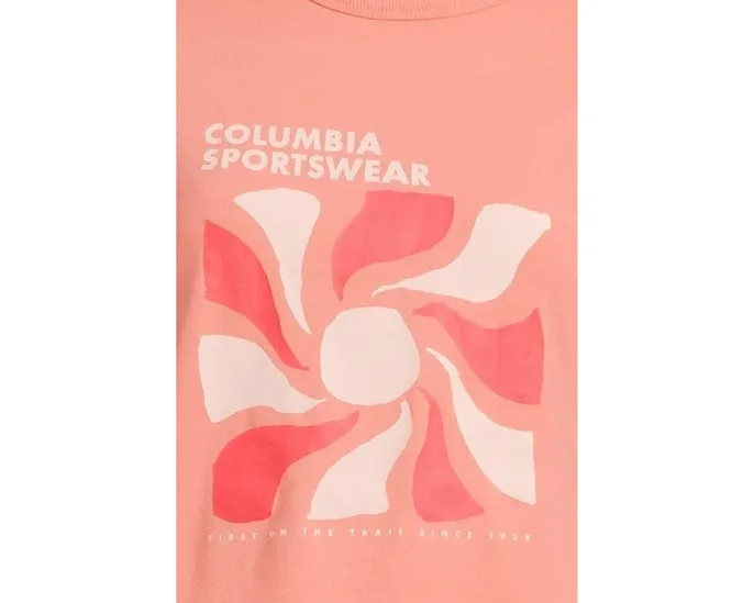 Футболка Columbia Sun Trek Graphic с коротким рукавом и защитой UPF 50