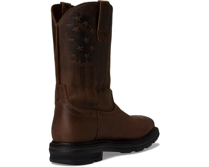 Рабочие ботинки Sierra Shock Shield Patriot со стальным носком от Ariat