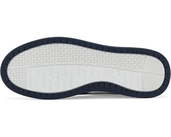Кожаные туфли johnnie-O Larosa Oxford в цвете Navy White