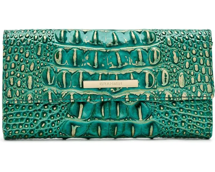 Кошелек Cordelia от Brahmin с тиснением под крокодила