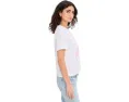 Трикотажный топ Lilly Pulitzer Stella с круглым вырезом и принтом на груди