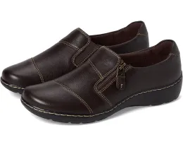 Оксфорды Clarks Cora Harbor из кожи с удобной стелькой и гибкой подошвой