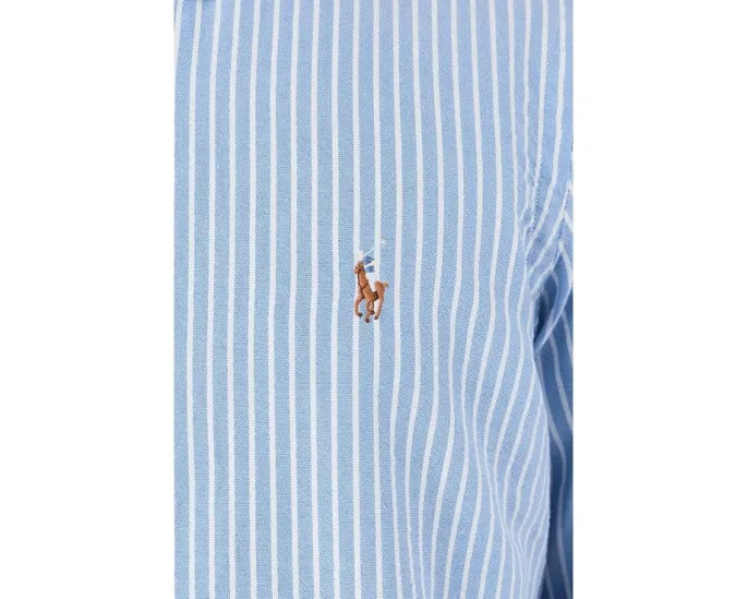Классическая полосатая рубашка из сойона Polo Ralph Lauren