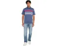 Рубашка-поло Conch Stripe Sankaty с принтом от Vineyard Vines