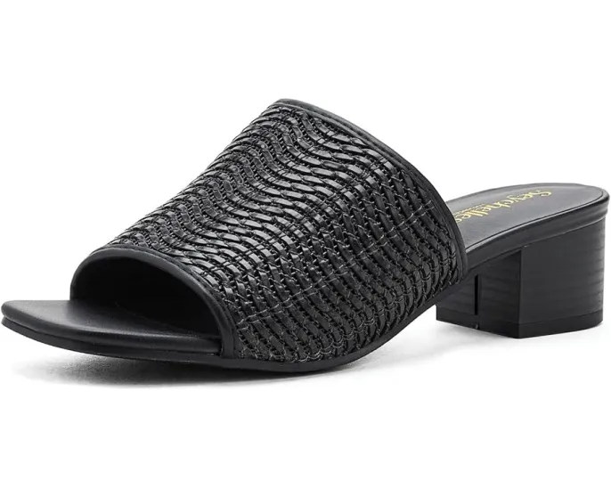 Сандалии Pepper 2 с низким квадратным каблуком и широким ремешком