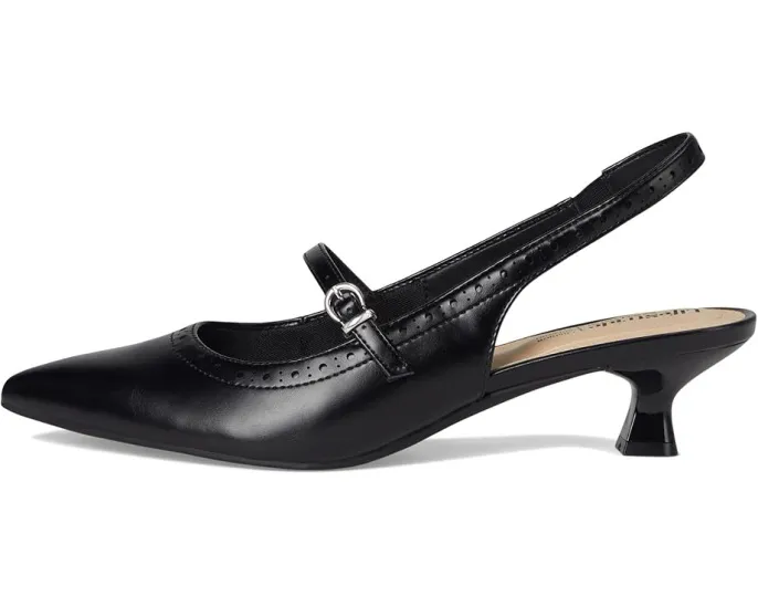 LifeStride Туфли Marilyn Slingback на низком каблуке с переработанными материалами