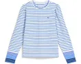 Футболка Vineyard Vines с рукавом-фонарик и полосками Puff Sleeve Jersey Tee