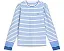 Футболка Vineyard Vines с рукавом-фонарик и полосками Puff Sleeve Jersey Tee