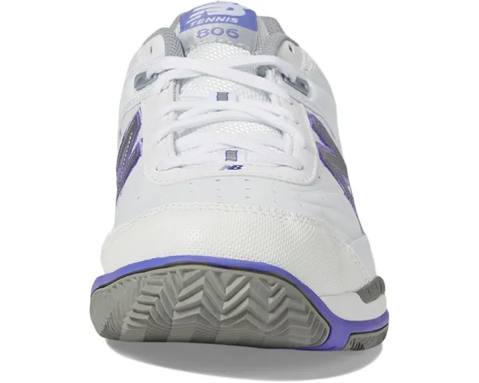 Теннисные кроссовки New Balance 806 с кожаным верхом и системой амортизации ABZORB