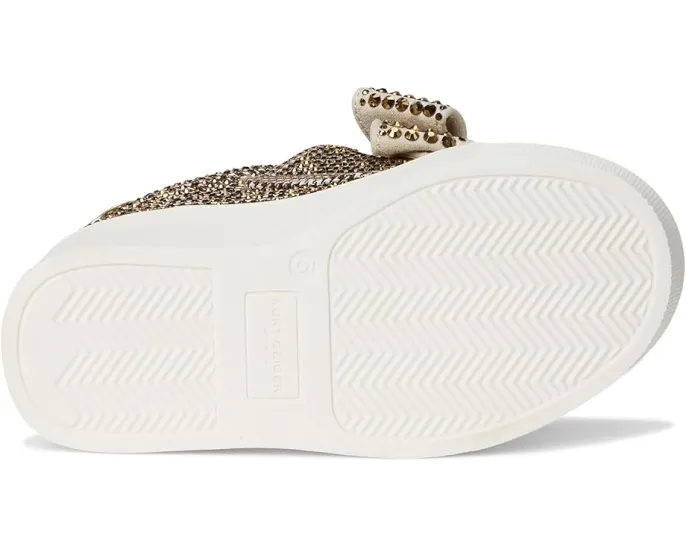 Кроссовки Kurt Geiger London Kids Mini Laney Bow для малышей с кожаным верхом