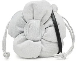 Джинсовая мини-сумка-мешок Marc Jacobs Daisy с цветами