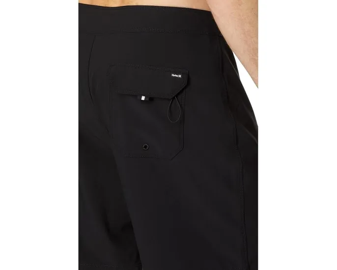 Шорты для плавания Hurley Phantom-Eco One & Only Solid длиной 18 дюймов (45.72 см) с регулируемой завязкой