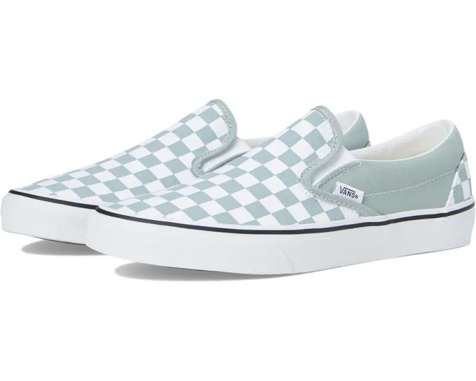 Кеды Vans Classic Slip-On Checkerboard с шахматным узором