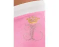 Штаны Juicy Couture Heritage из велюра с заниженной талией и карманами