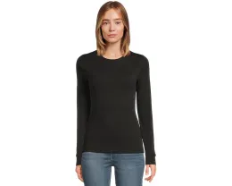 Лонгслив Lilla P с рубчиком и узелковой пряжей в облегающем крое