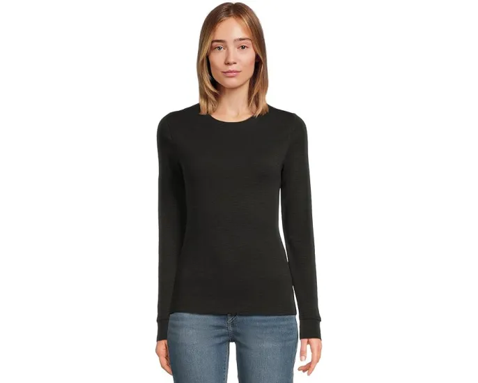 Лонгслив Lilla P с рубчиком и узелковой пряжей в облегающем крое