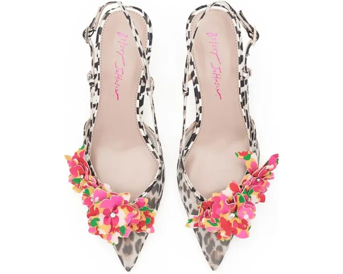 Blue by Betsey Johnson Baylee туфли с принтом леопарда