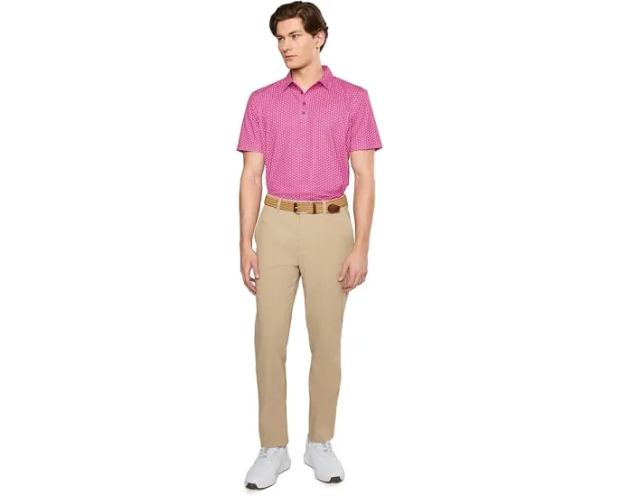 Поло Radiance Polo Black Clover с эффектным принтом и эластановой тканью