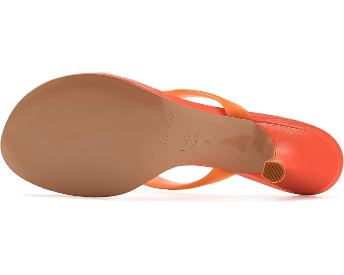 Босоножки Rob Heel Sandals от FARM Rio на каблуке с отделкой из поливинилхлорида