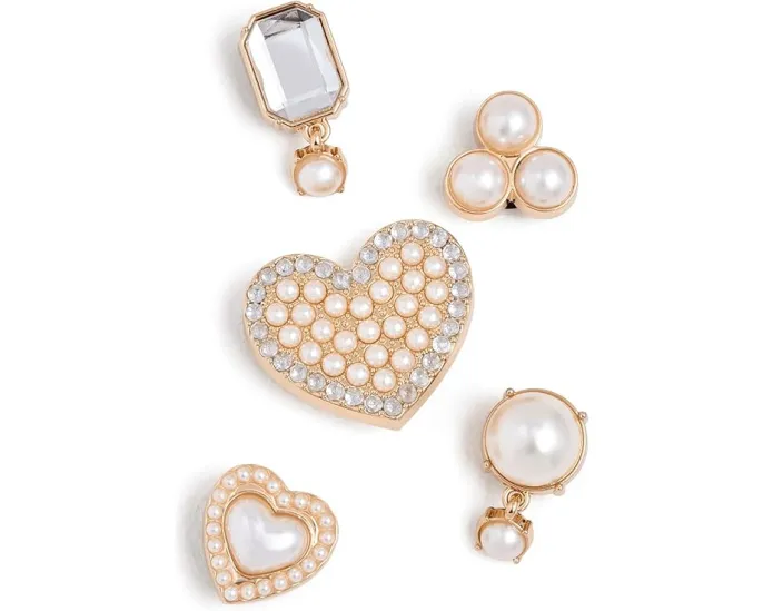 Набор украшений Crocs Trendy Metal Jewelry Collection с металлическими шармами