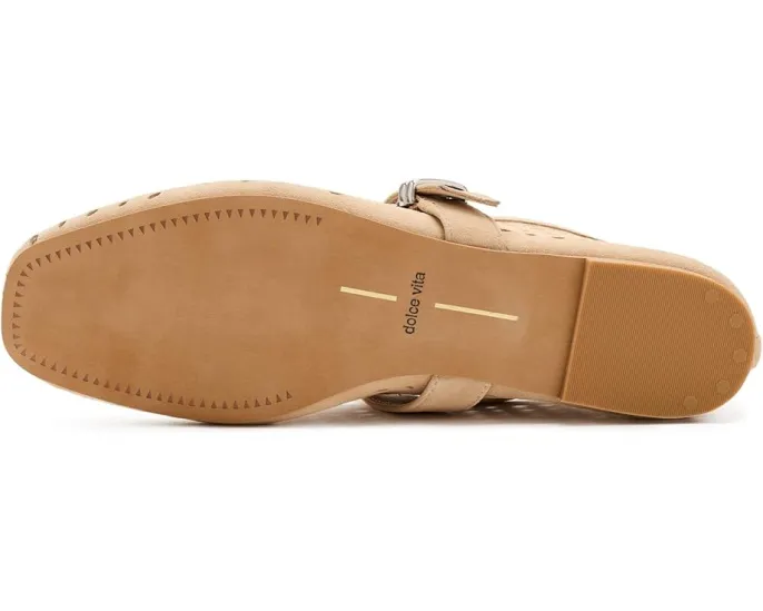 Балетки Dolce Vita Mikel с перфорированным верхом из замши