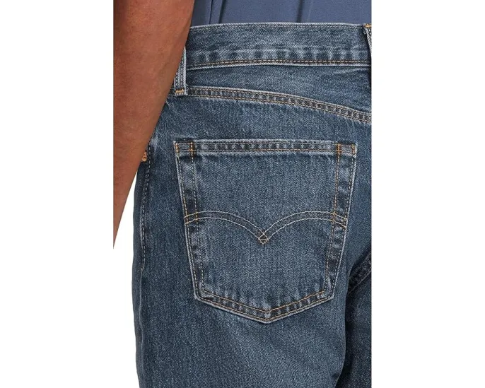 Джинсы Levi's 555 Relaxed Straight прямого кроя с антифитом из неэластичного денима