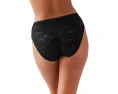 Трусики Wacoal High Profile Hi Cut Brief с хлопковой ластовицей и кружевом