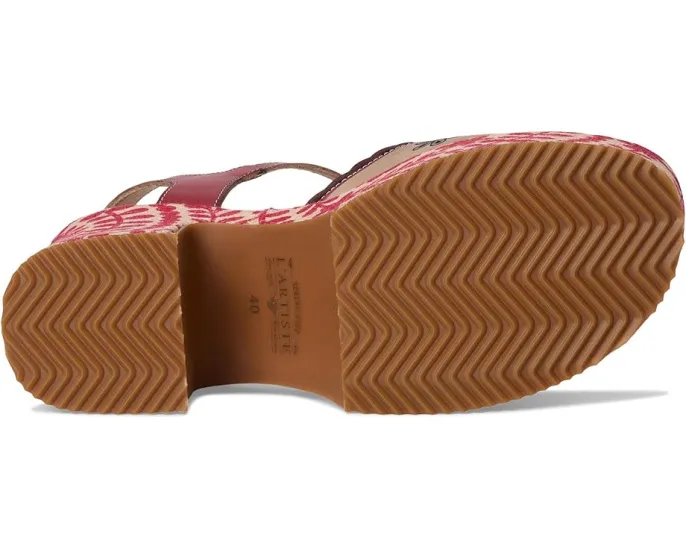 Сандалии L'Artiste by Spring Step Hendrix с фигурным ремешком и массивным каблуком