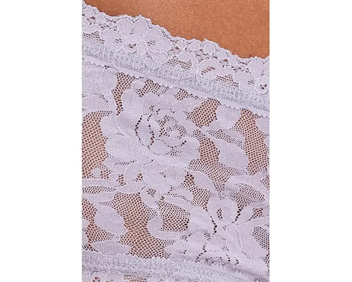 Трусы-стринги Hanky Panky Printed Signature Lace Low Rise с принтом