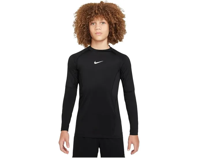 Детская футболка Nike Kids Pro Dri-fit Long Sleeve с технологией отвода влаги