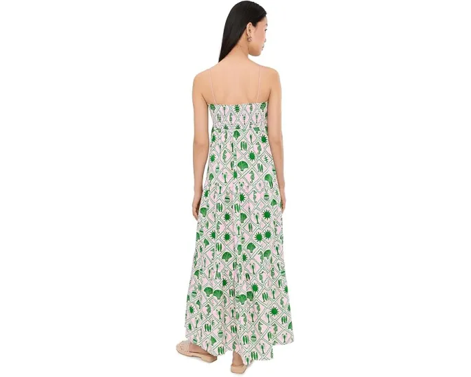 Show Me Your Mumu Длинное платье макси Long Weekend из хлопка с принтом