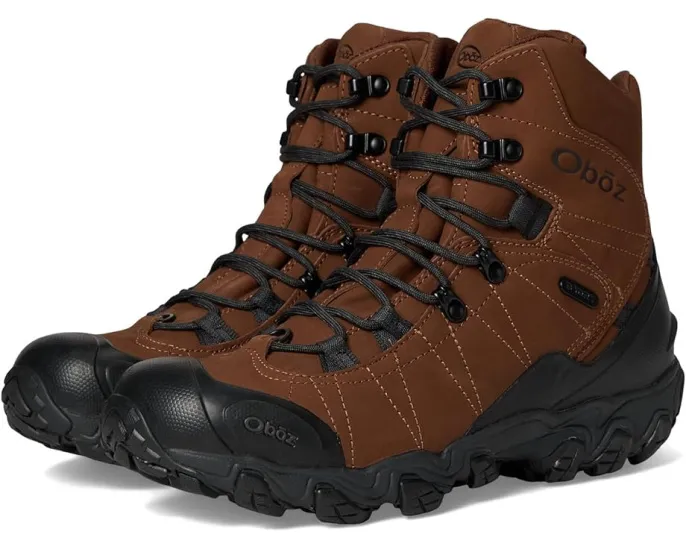 Утепленные ботинки Oboz Bridger 8" Insulated B-Dry для зимних походов