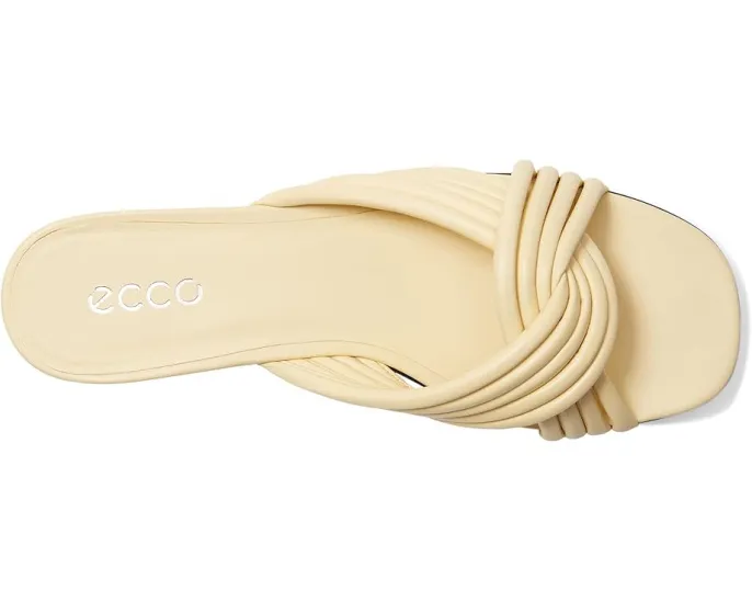 Сандалии ECCO Sculpted Alba 25 Slide с низким каблуком и узлом на ремешке