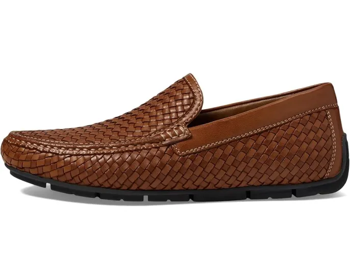 Johnston & Murphy Лоферы Baldwin Woven Venetian из овчины с кожаной стелькой