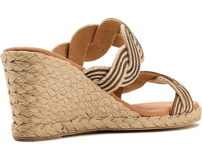 Сандалии Andre Assous Nolita Twist на эспадрилье с двойным ремешком
