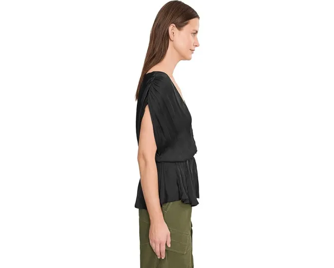 Блуза Free People Ash с V-образным вырезом