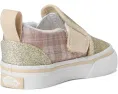 Детские слипоны Slip-On V Vans Kids с текстильным верхом и узором