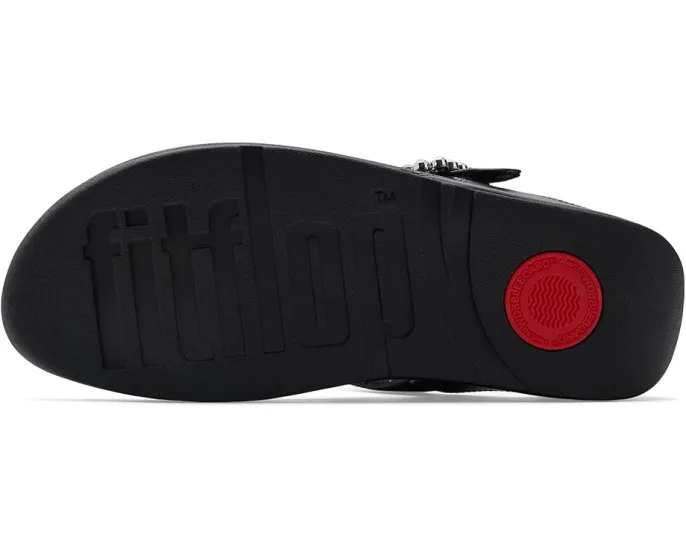 Сандалии FitFlop Lulu с кристальной пряжкой и анатомической стелькой