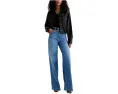 Джинсы AG Jeans Deven Ultra High Rise Wide Leg с завышенной посадкой