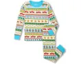 Пижамный комплект из органического хлопка с принтом Hatley Kids