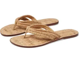 Бразильские шлепанцы Bernardo Miami из натуральной кожи